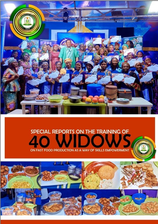 PENIEL WIDOWS CATERING AND FOOD PRODUCTION TRAINING REPORTS 2024